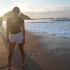 Melissa im Auslandssemester in San Sébastian in Spanien Melissa im Auslandssemester in San Sébastian in Spanien