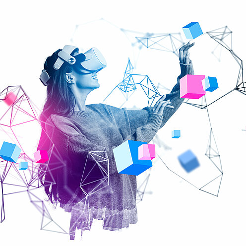 Sinnbild-Virtual-Reality